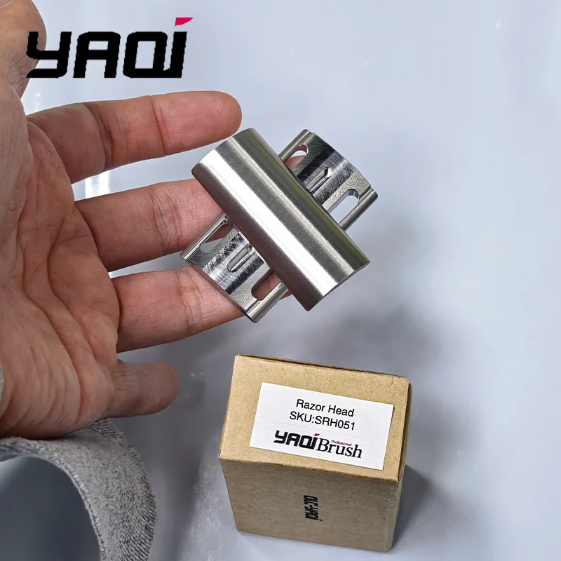 2026-yaqi-flash-sale-razor-head-yaqi-slope-316-stainless-steel-slant-safety-razor-head