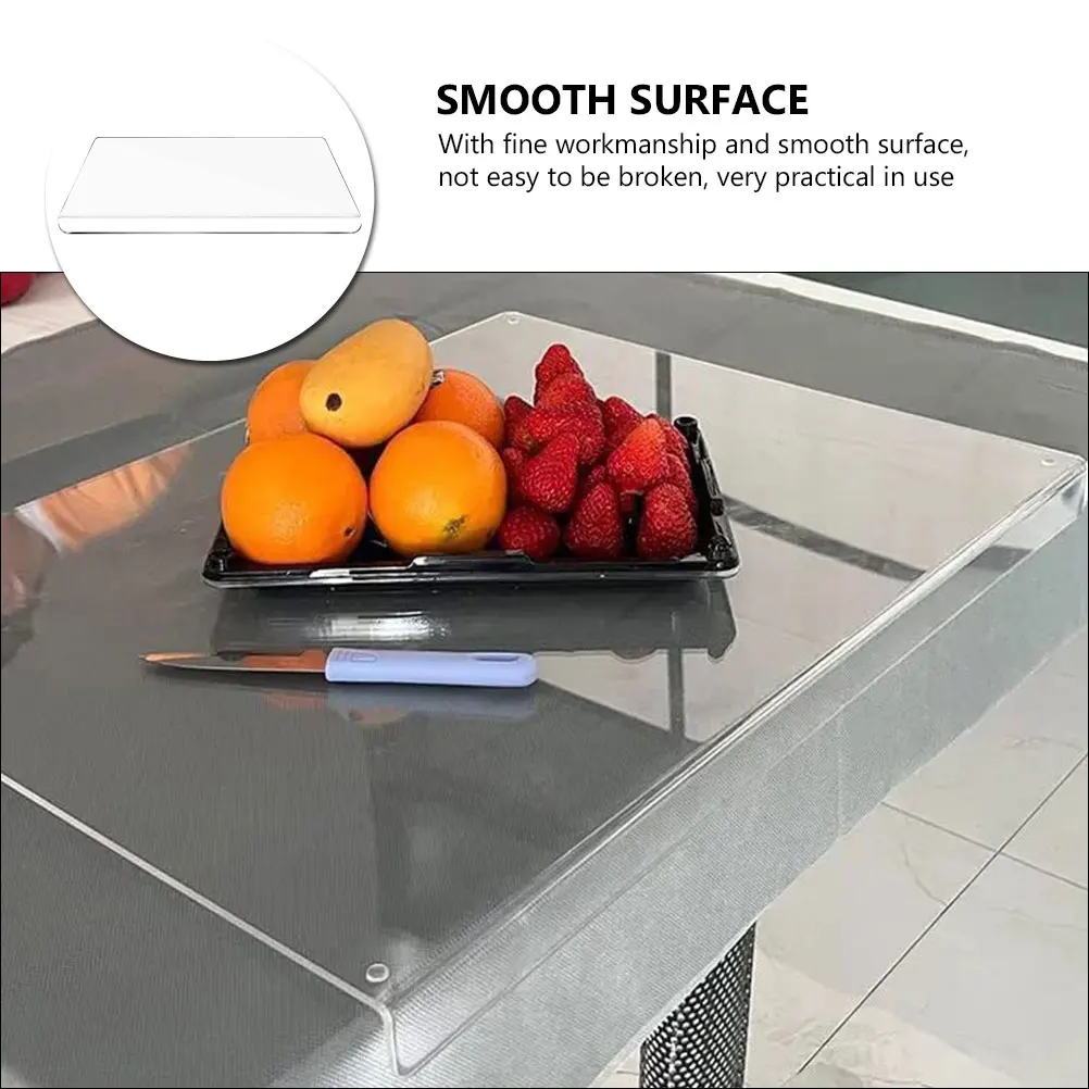 

Acrylic Cutting Board Kitchen Flexible Chopping Board For Fruit Vegetable Meat Reusable Small Large Countertop Boards