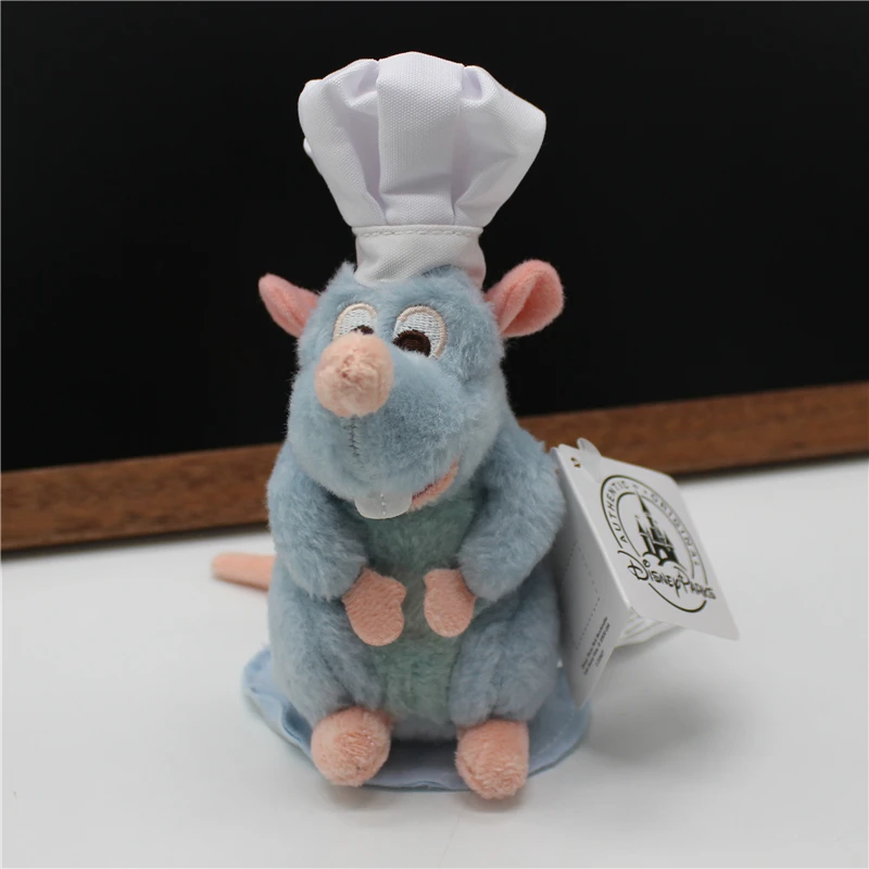 راتاتوي الشيف ريمي أفخم دمية المغناطيسي الكتف ديكور Kawaii الإبداع ألعاب من نسيج مخملي عيد ميلاد مفاجأة المحيطة هدية عيد ميلاد #5