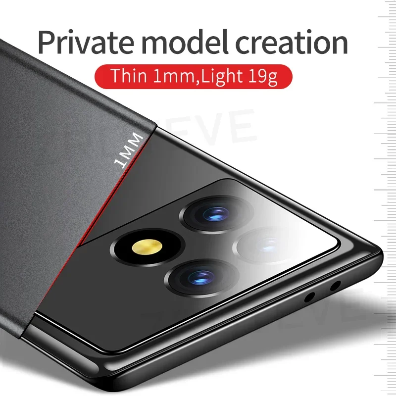 For PocoF6 Case ZROTEVE Ultra Thin Hard PC Matte Cover For Xiaomi Poco F6 F6Pro Xiomi Mi Pocophone F5 F5Pro PocoF5 Pro 5G Cases