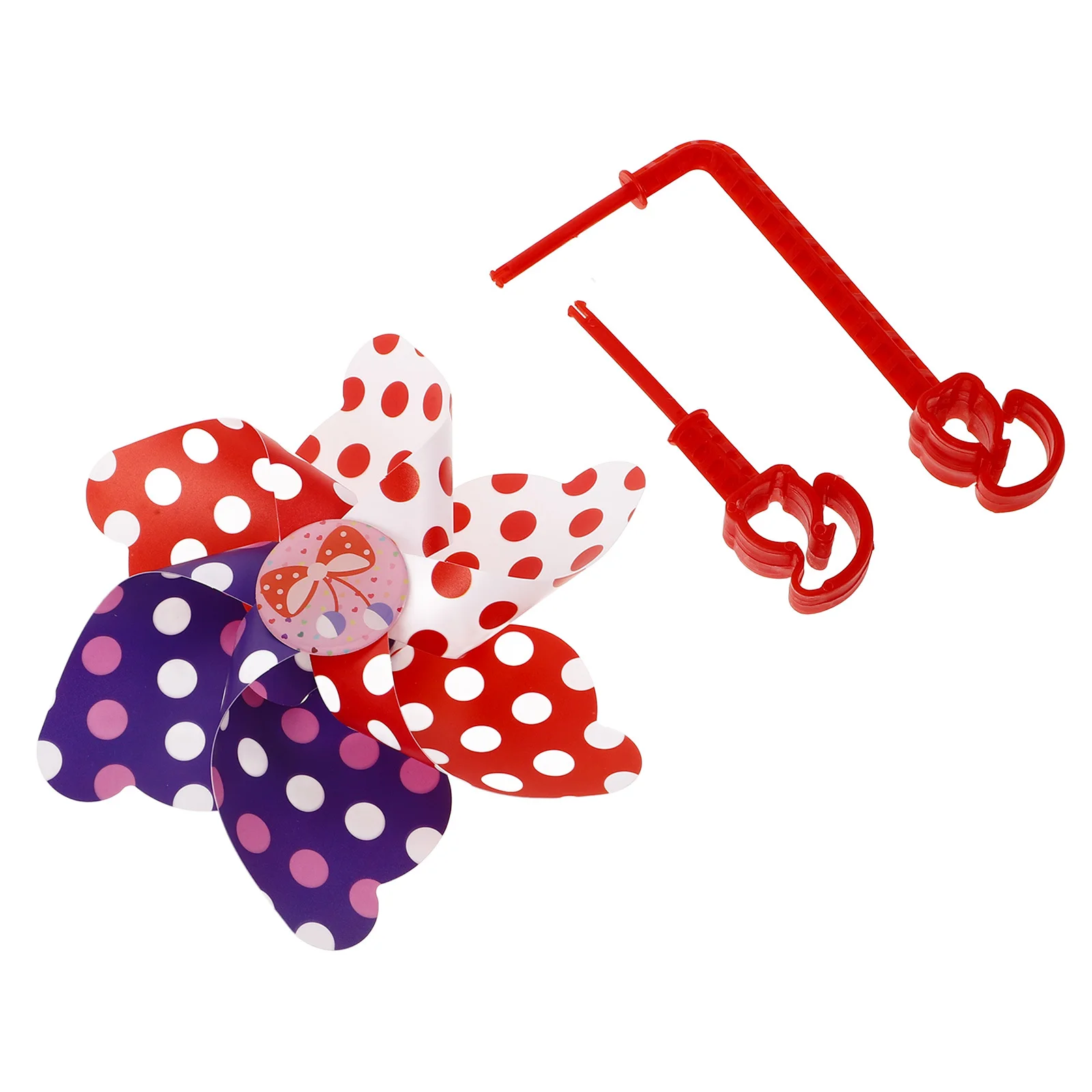 

1Set Bicycle Decoration Kids Bike Pinwheel Colorful Windmill Ornament Lightweight Handlebar Accessory for Girls