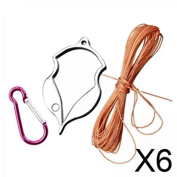 

6xРыболовный крючок для удаления портативных рыболовных крючков, инструмент для быстрого удаления, аксессуары для рыбалки