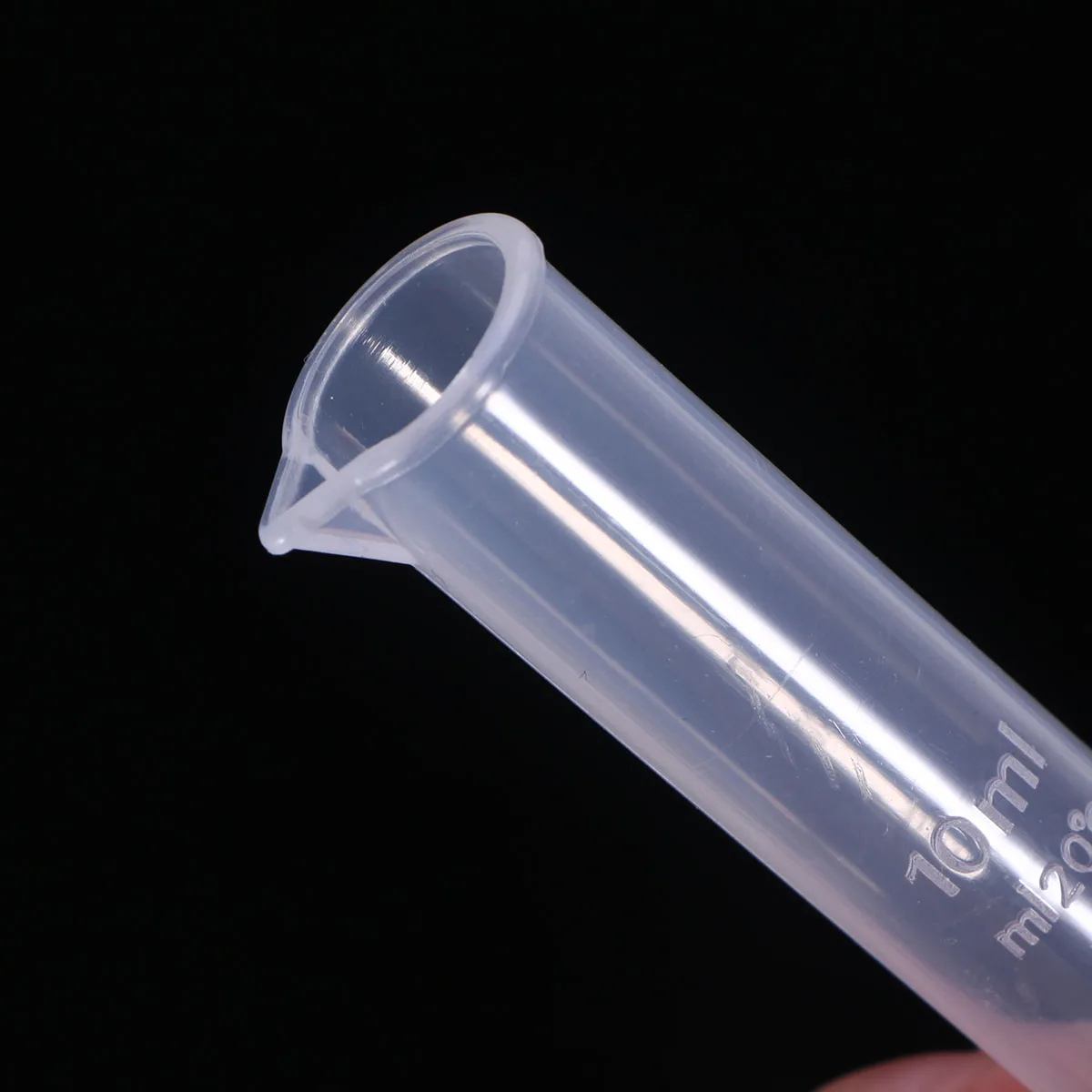 

5pcs Plastic Graduated Measuring Cylinder Transparent 10Ml 25Ml 50Ml 100Ml 250Ml Wide Rim Tapered Spout Accurate Easy Pouring