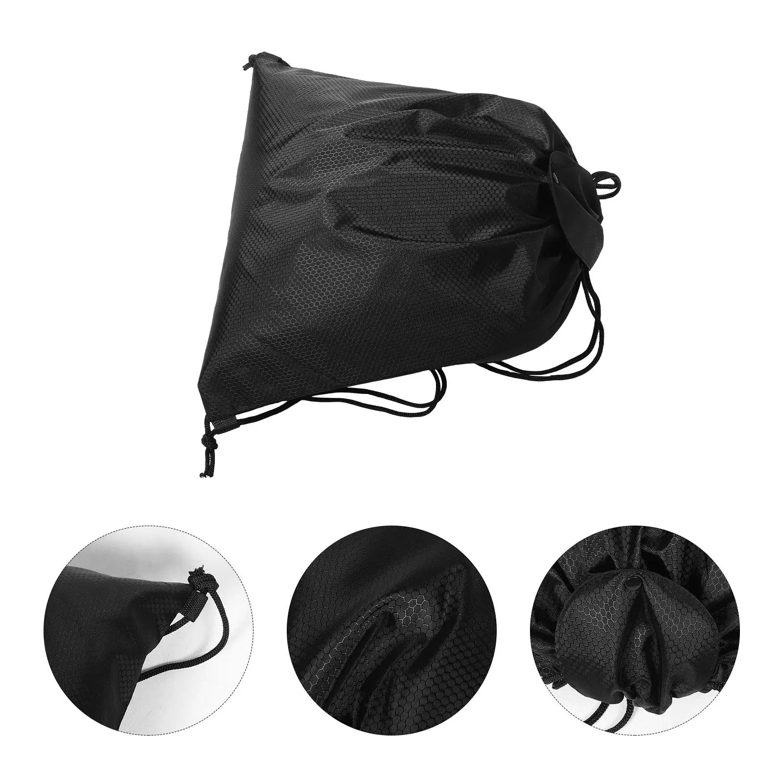 

Motorcycle Storage Bag Thickened Waterproof Large Capacity Portable Pouch Travel Outdoor Carry Backpack for Safety