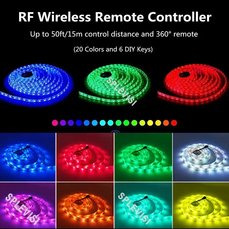 16,4 фута с дистанционным управлением и Wi-Fi, фонари для лодки, 16 цветов, водонепроницаемый внутренний светильник для лодки, светильник для палубы, понтон, лодка, яхта