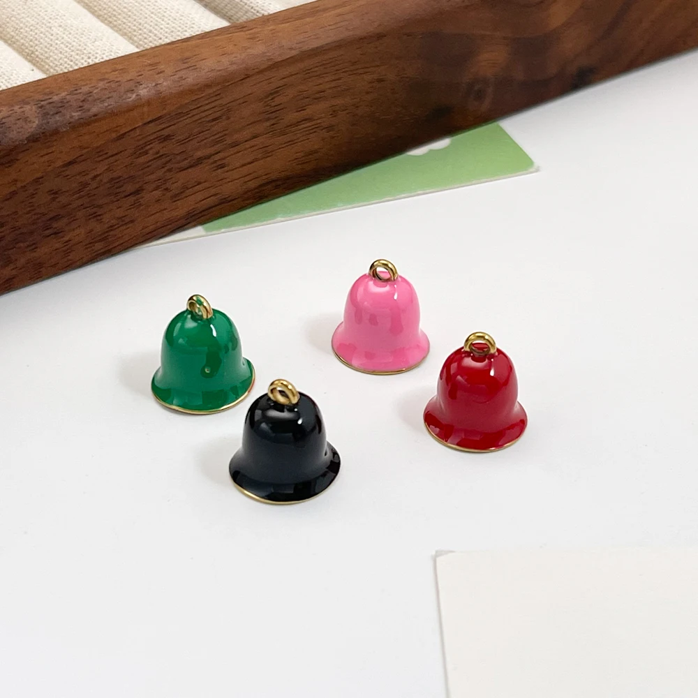 

Cordial Design 30Pcs 13*13MM Stainless Steel Charms/DIY Pendant/Bell Shape/Jewelry Findings & Components/Hand Made #195694