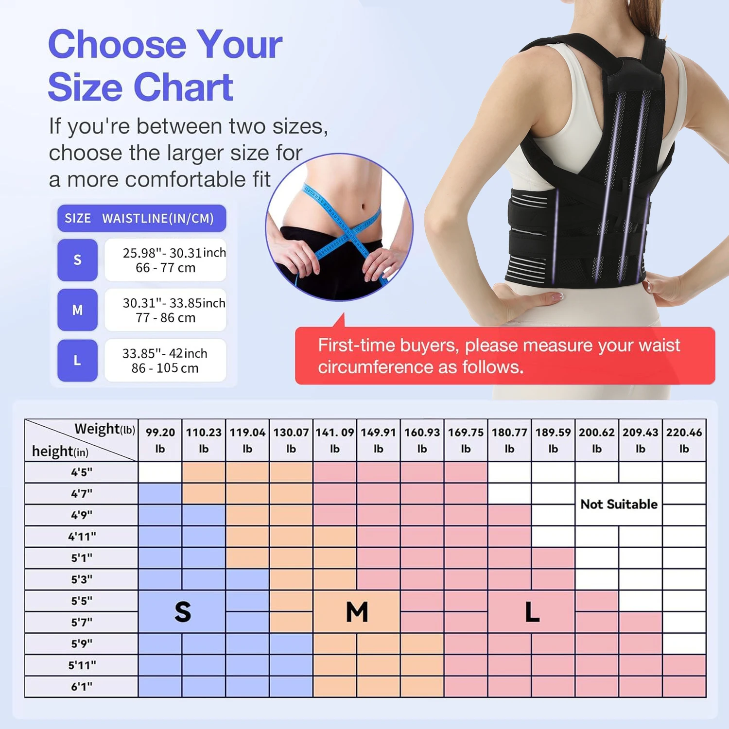 Adjustable Soft-Shell Back Support