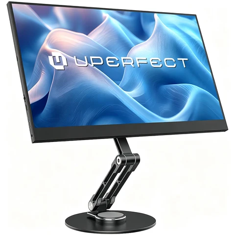 Настольная подставка для монитора UPERFECT VESA с регулировкой высоты — пример использования