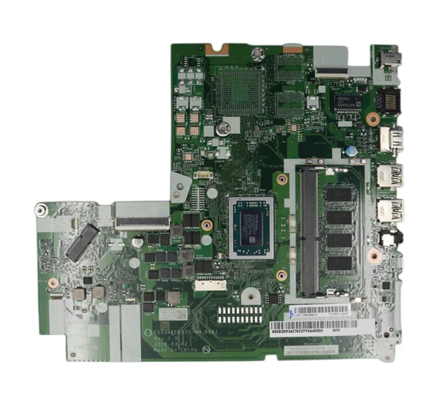 Imagem -02 - para Lenovo Ideapad 33015arr Placa-mãe do Portátil Eg534 & Eg535 Nm-b681 com Ryzen R52500 Cpu 4g Ram 5b20r34285 100 Teste Enviar