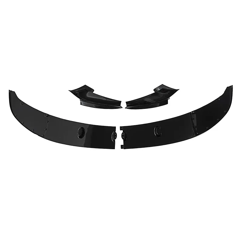 MT Style For2011-2016 5 Series F10 Black Lower Lip Front Bumper Front Skirt Spoiler Wing Body Kit Splitter Trim Protection Lower