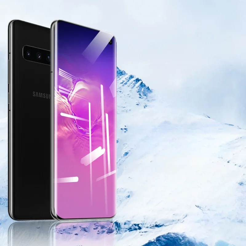 1-4 Pz/lotto Vetro Temperato Per Samsung Galaxy S10 SM-G973 Pellicola Della Protezione Dello Schermo In Vetro