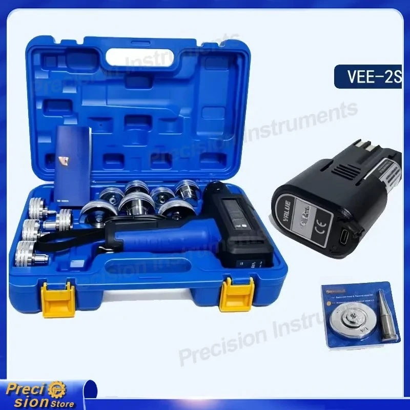 For Copper Tube Expander HVAC Refrigeration Air Conditioning Maintenance Tool Wireless Lithium Battery Pipe Flaring