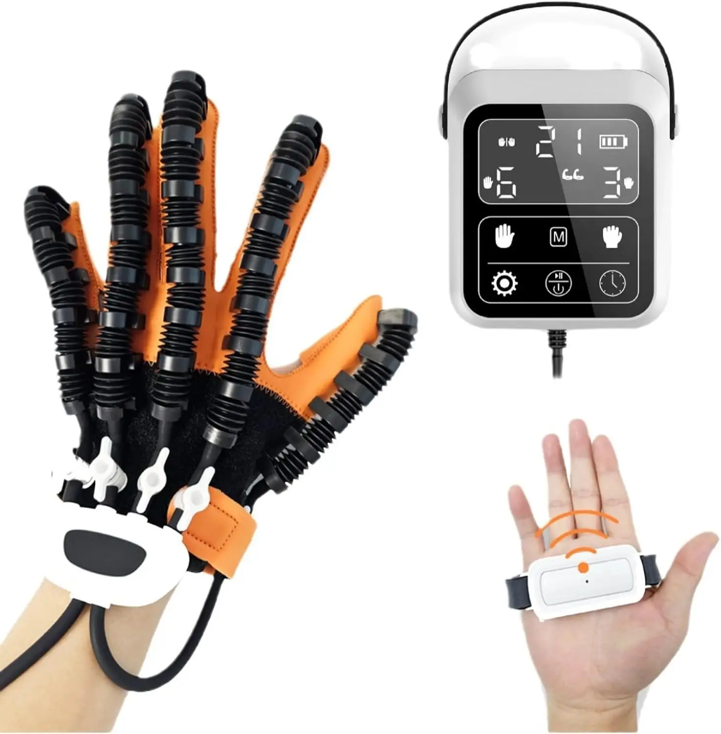 

Fingers Rehabilitation Exerciser Robot Gloves Stroke Hemiplegia Cerebral Infarction Training Device Finger Hand Function Workout