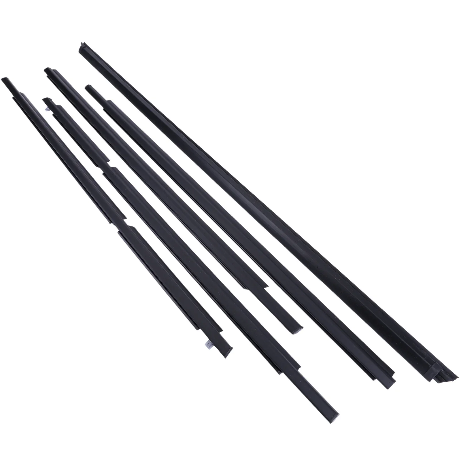 

Applicable 5-piece sets exterior door window strips Toyota 4-wheel vehicles 2003 2009:68290-35031 68161-35060 68162-35060 681...