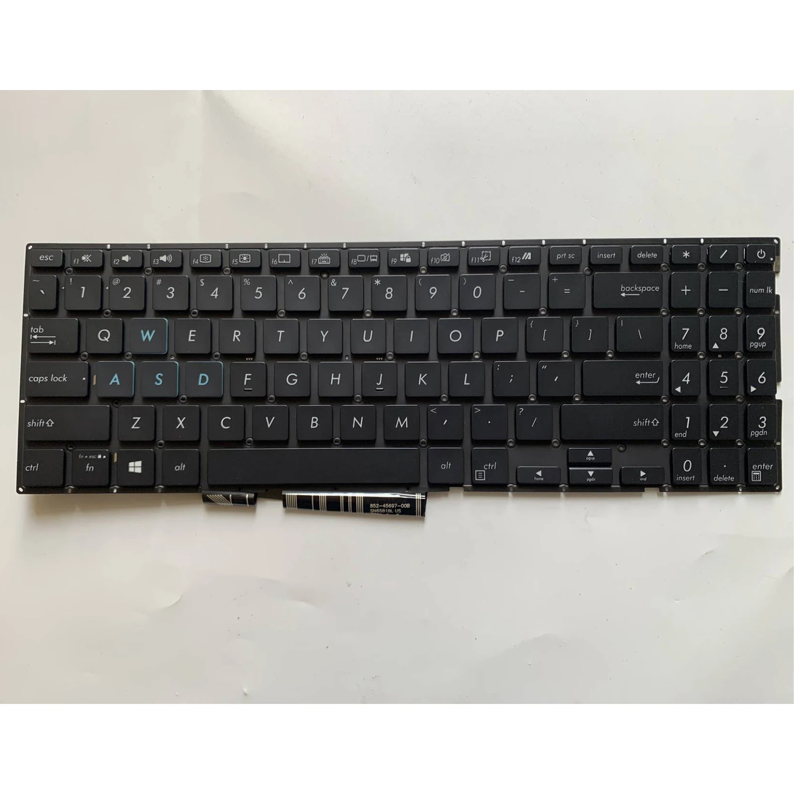 

Laptop keyboard US Layout for Asus Mars15 VX60 VX60GT K571GT F571GT X571G X571GT X571U