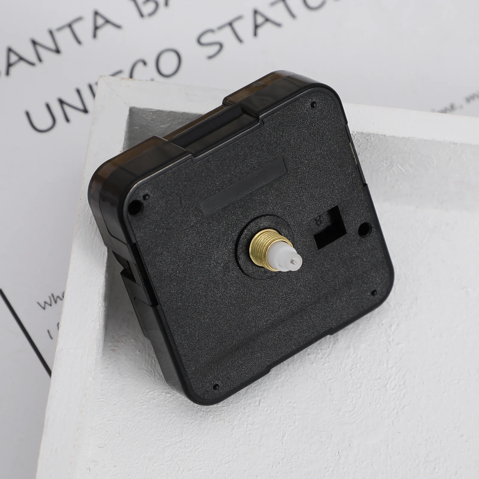 

Quartz Clock Movement Mechanism for Wall Clock Replacement 1 AA Powered Durable Long Lasting DIY Repair