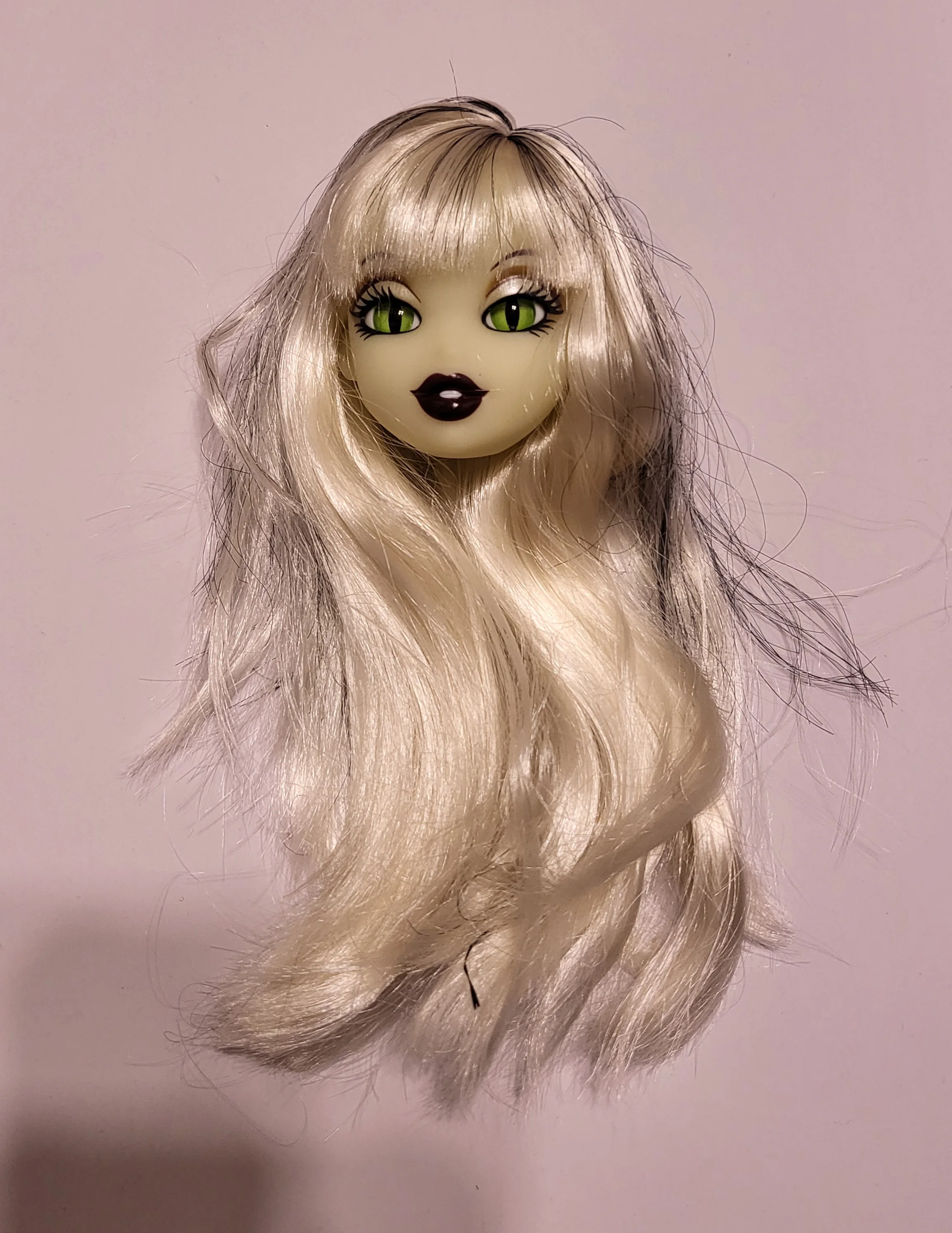 دمية أزياء براتز الزجاجية الأصلية، إصدار محدود، لعبة رأس الدمية للفتيات، هدية عتيقة