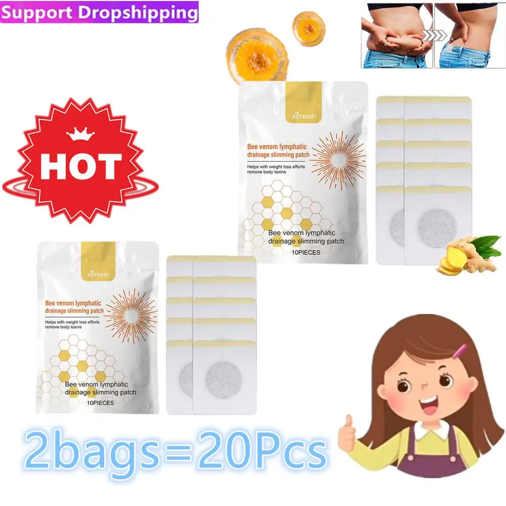 

2X Slimming Navel Patch Promote Metabolism Cellulite Burning Loss Leg Arm Fat Flat Abdomen Belly Firming Slim Waist Navel Stick