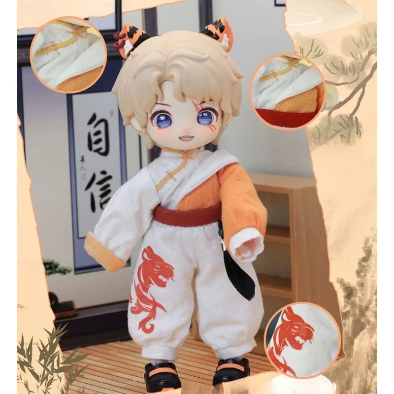 In stock Nagi Beast 3rd Generation Dragon Journey Season Series Ob11 1/12 Bjd Dolls Blind Box Mystery Box  Action Anime Figure