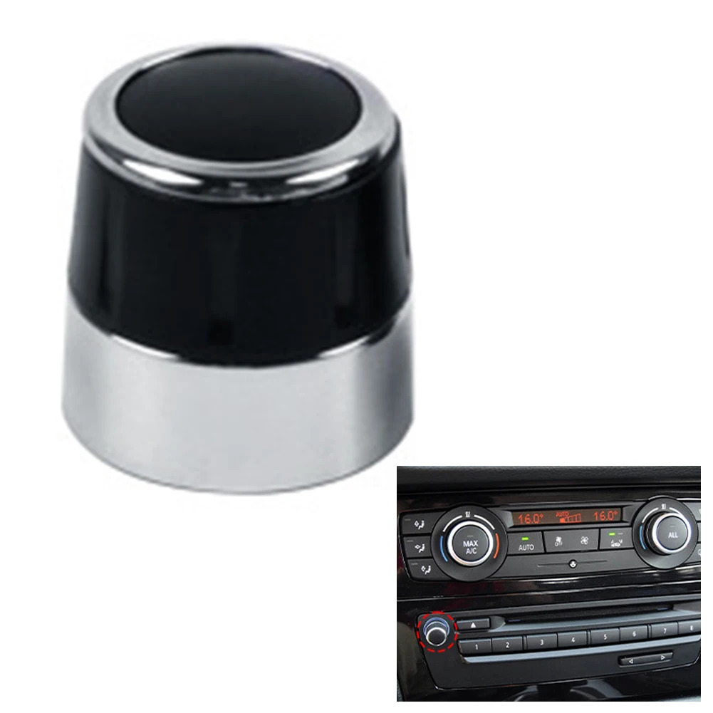 

Car Dashboard Knob Volume Control Knob Interior Knob Upgrade Luxury Car Accessories Sleek Design Knob 7.5mm Volume Control
