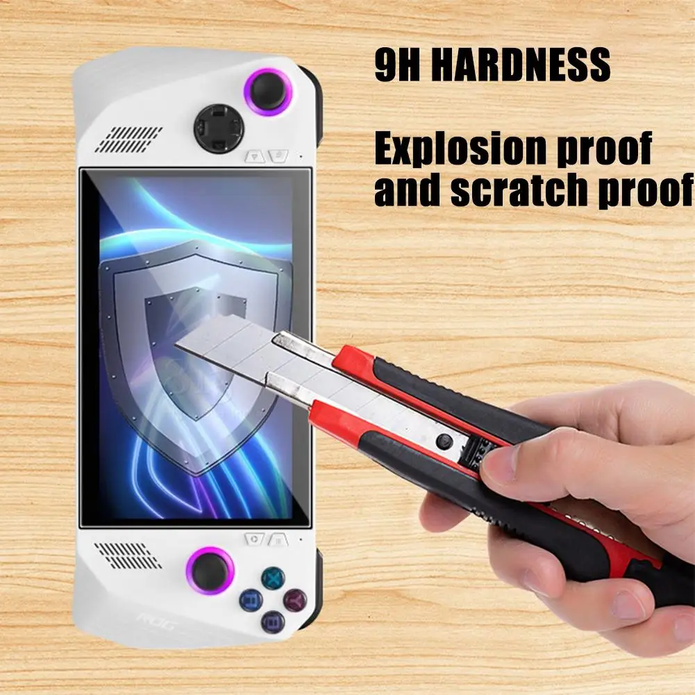 1/2/3/5PCS For ASUS ROG Ally HD Anti-scratch Protective Screen Tempered Glass On ASUSROGAlly ROGAlly 7 High Quality