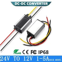 DC DC Power Converter 24V to 12V 24 Volt Buck Converter Regulator Car Supply 24V to 12V Step Down Reducer Buck Transformer Model