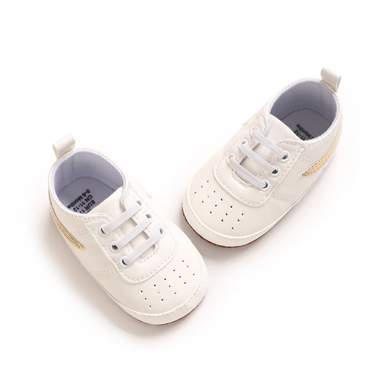 Baby-Sneaker mit weicher Sohle, Neugeborenen-Laufschuhe, rutschfeste PU-Leder-Freizeitschuhe für Kleinkinder von 0-18 Monaten, für Jungen und Mädchen. – Detail 23