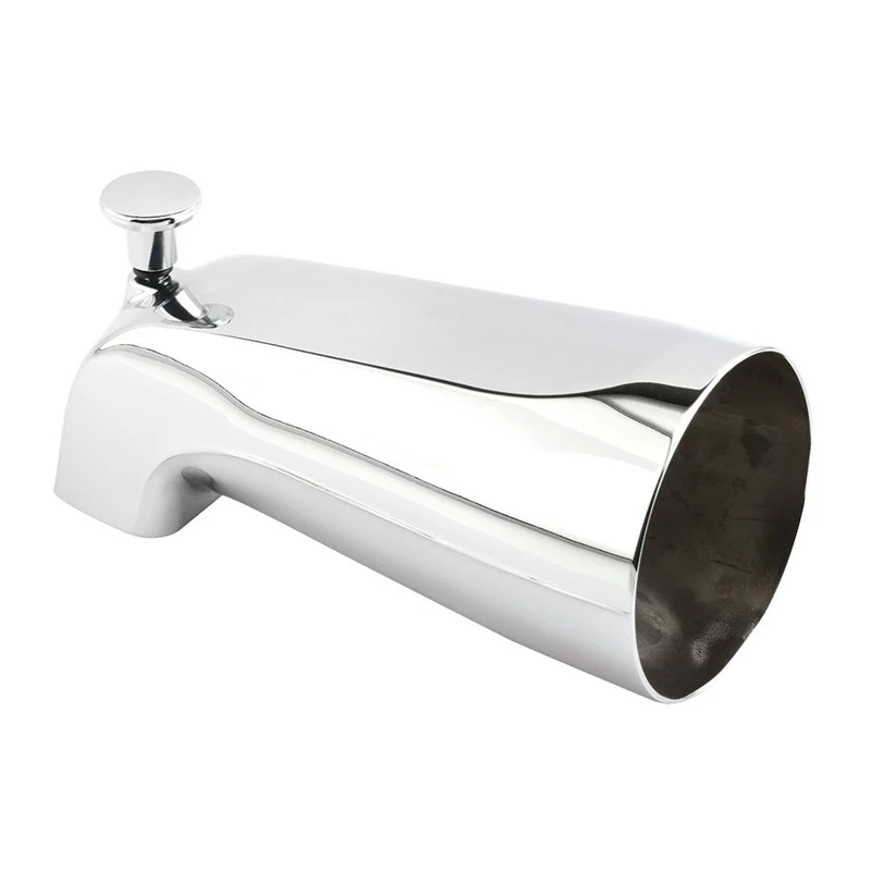 

1 PCS Wall Mounted Bathtub Faucet Zinc Alloy Concealed Bathtub Spout Faucet Pull-Up Underspout Bathtub Faucet