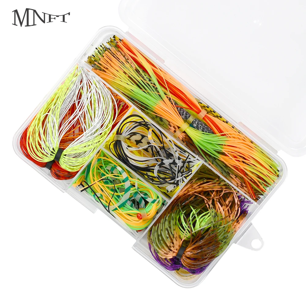1 set gemengde kleuren silicon - Fishing Lure Spinnerbait recensie en prijs