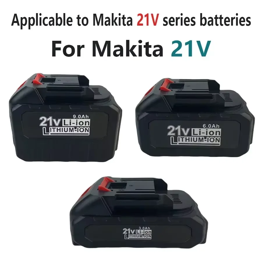 

21V 3000/6000/9000mah High-power Durable Lithium Battery, Suitable for Makita 21V Series Electric Tool High Voltage Water Gun