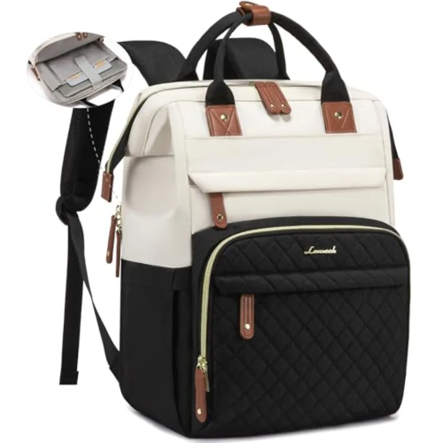 

Laptop Backpack for Women '' Waterproof Nurse Bag Teacher Work Backpack Purse for Women Travel Computer Backpack for College Of