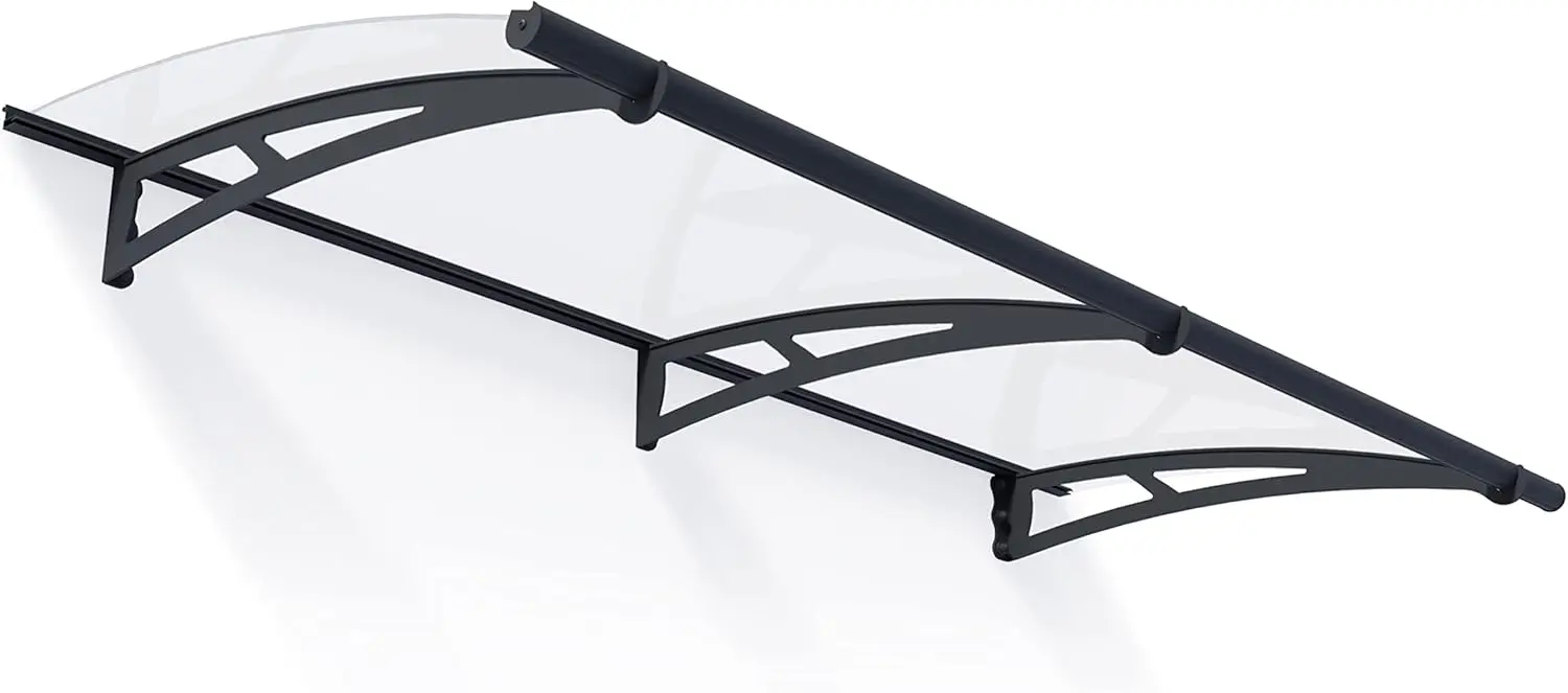 

Дверной тент Palram-Canopia Aquila 2050 7x3 для входа на дверь, высококачественный тент из поликарбоната с прозрачными панелями, защита от ультрафиолета