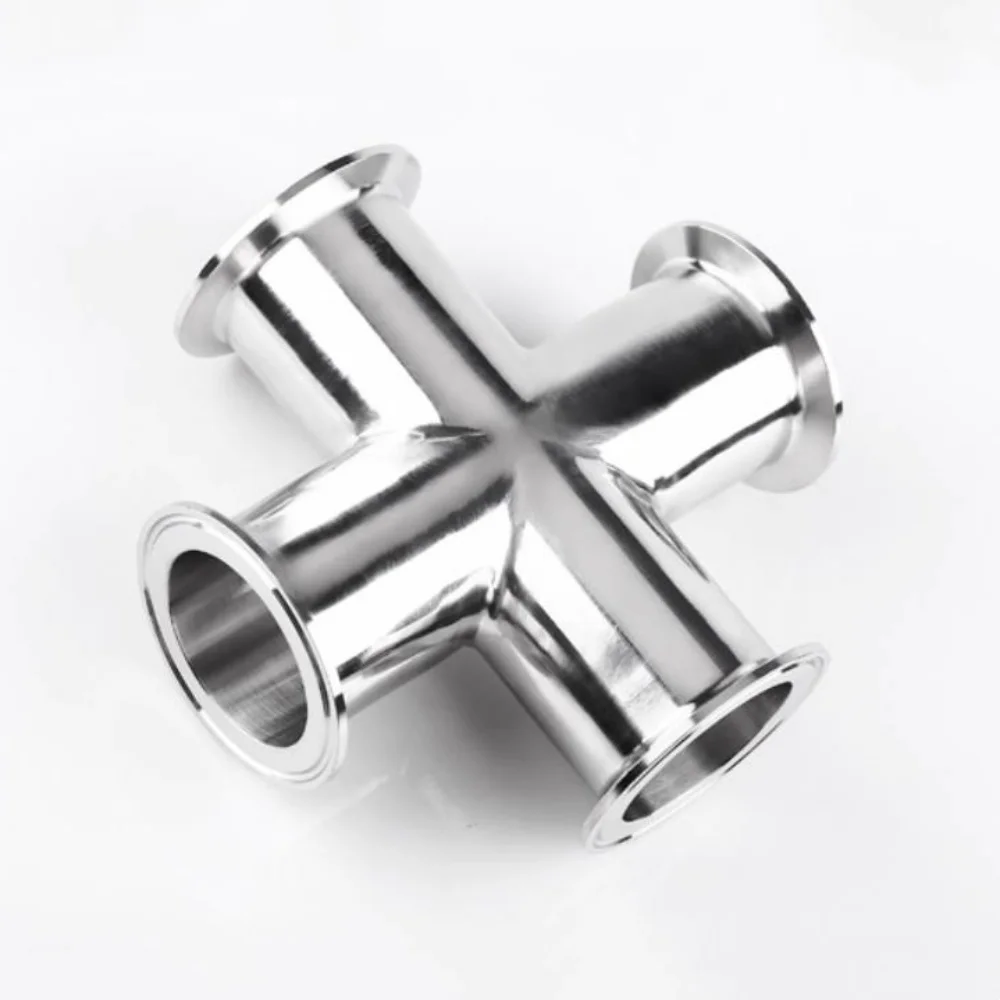 

Зажим Φ45Φ51 мм, наружный диаметр 64 мм, санитарный, четырехходовой, равномерный, быстрооткрывающийся, крестообразный патрон из нержавеющей стали 304, четырехходовая труба