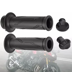 1Pairs Left & Right Throttle Tube W/ GRIP FOR YAMAHA YZF-R6 YZF-R1 R6 R1 S M RH THROTTLE TUBE 2C0-26240-00-00 Car Accessories