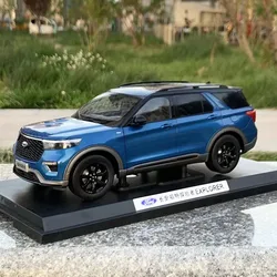 1/18 Ford EXPLORER 2020 Off-road SUV Metal Diecast Car Model Shock Absorber Ornaments Display Boy Toys Gifts Collection