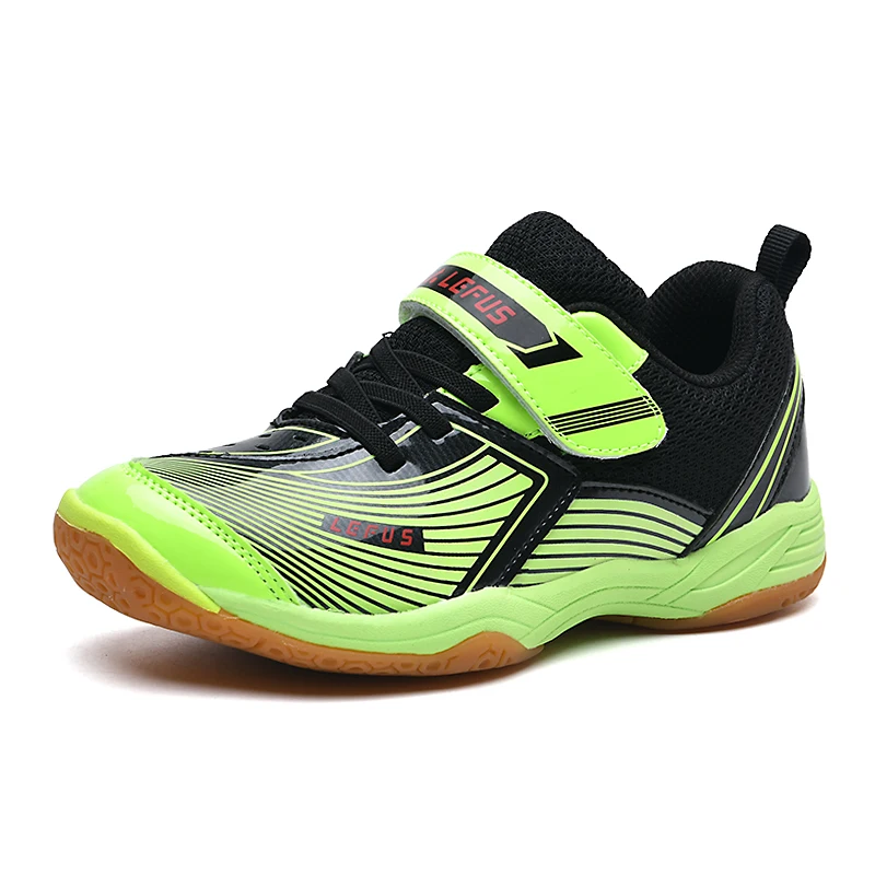 

Kids Indoor Outdoor Training Sneakers Lightweight Breathable Badminton Tennis Table Tennis Sports Shoes L1087
