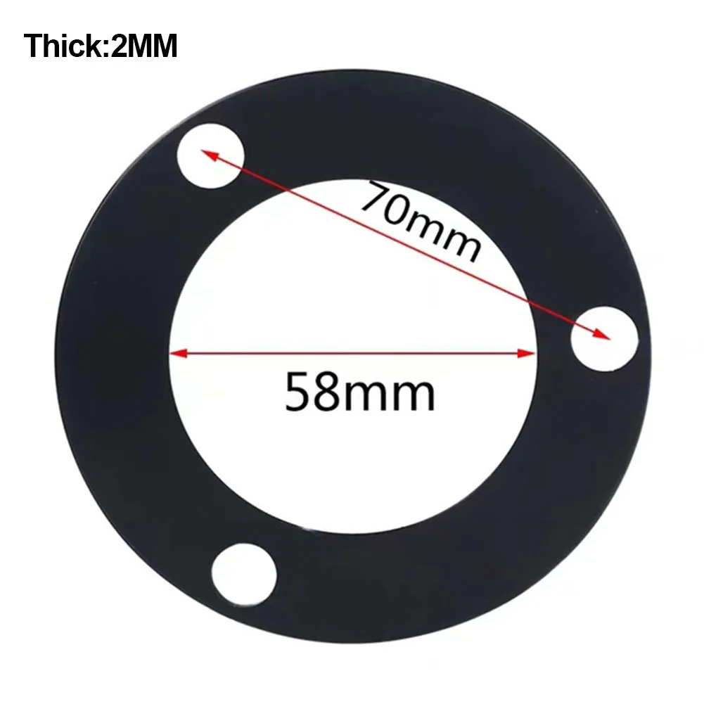 Premium Quality EBike Bike Electric Scooter Brake Gasket Spacer 3Holes Disc Washer for 70x58mm Rotor Long lasting Performance