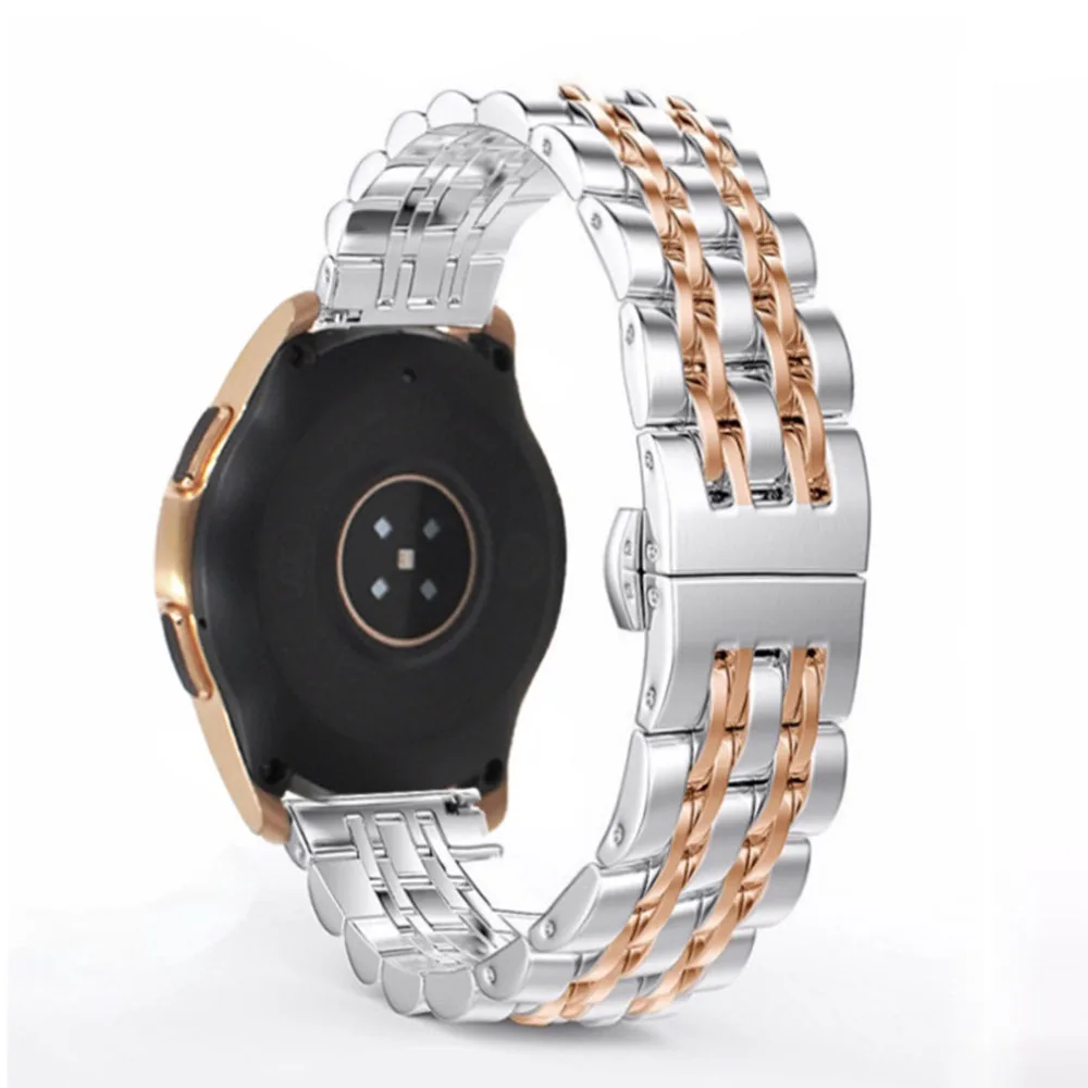 22mm 20mm Metalowy pasek do Huawei Watch GT5 Pro/GT5 4 3 2e/3 4 Pro 46mm Bransoleta ze stali nierdzewnej do Amazfit GTR/GTS 4/Bip 5 Band