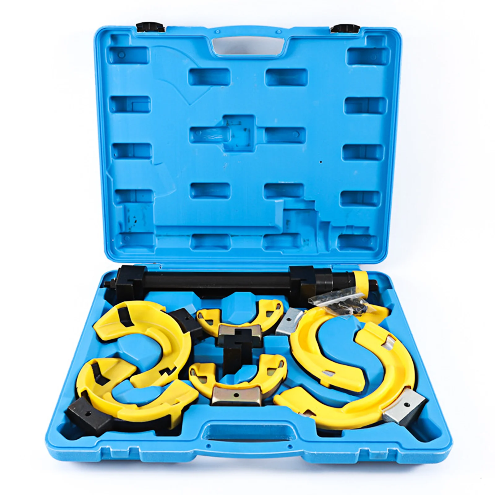 Macpherson-Kit  compresor  resorte  horquilla intercambiable Universal, Kit  herramientas  compresor  resorte  bob