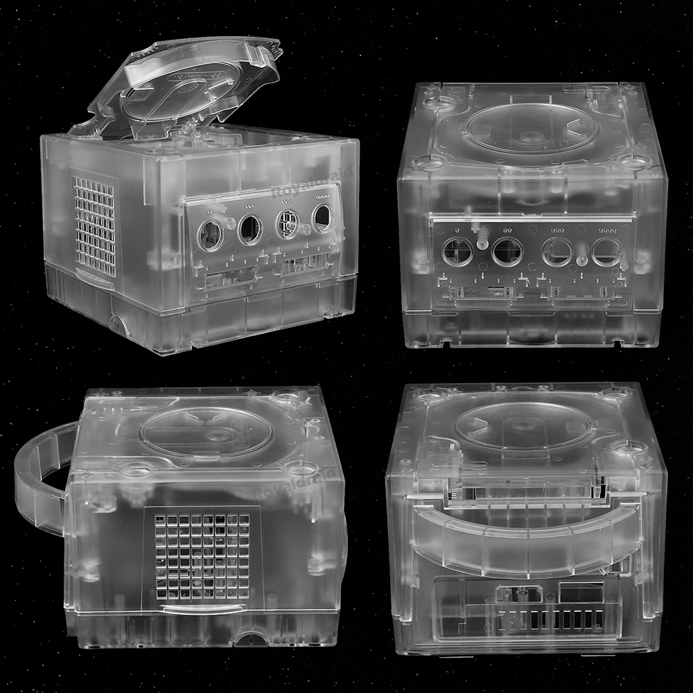 NEUE 6 CLORS Für Gamecube NGC Ersatz Shell Transparent Fall für Gamecube NGC GC Spielkonsole DOL-101/DOL-001 Dropshipping – Detail 4