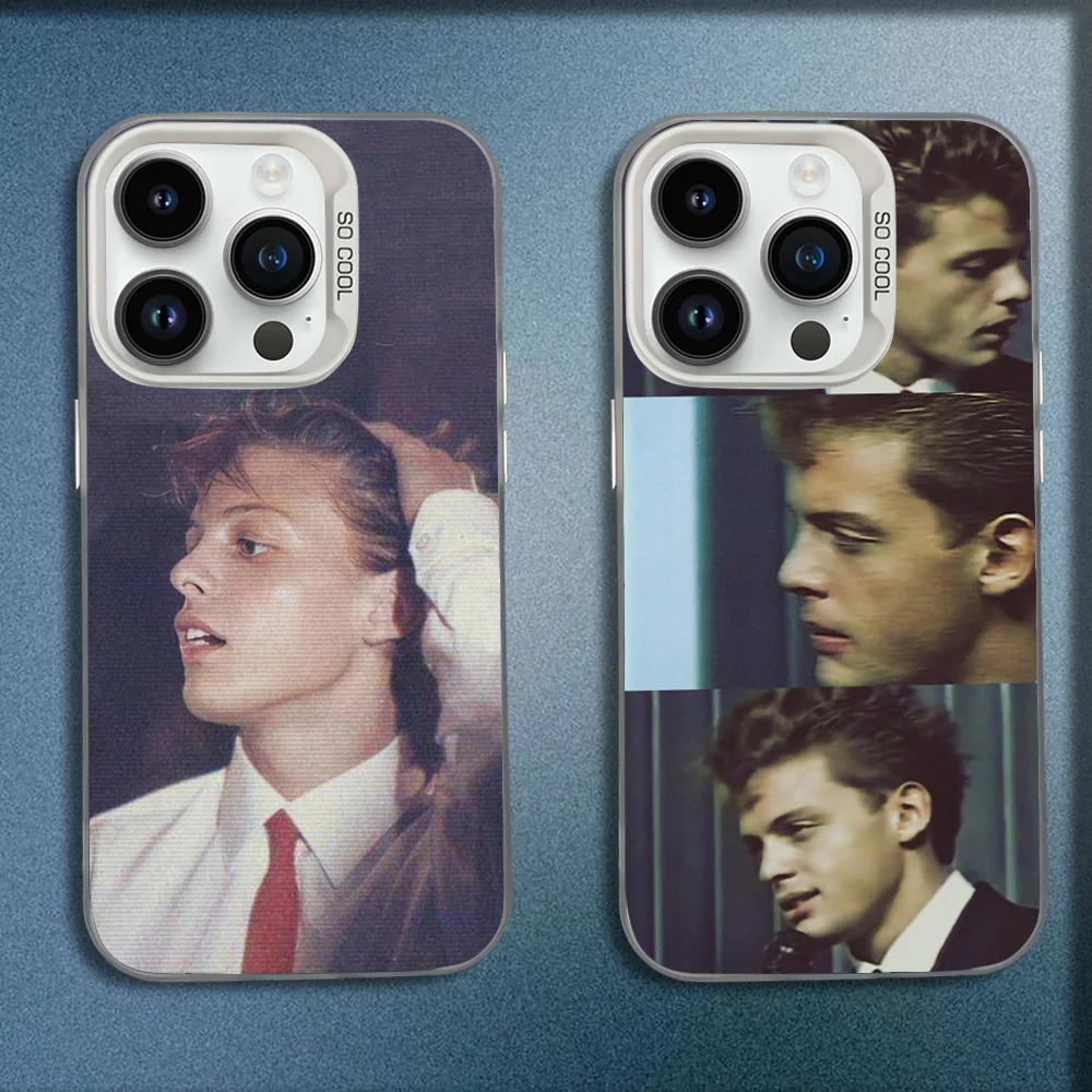 

Singer L-Luis Miguel Phone Case For iPhone 16,15,14,13,12,11,Mini,Pro,E,MAX White Candy Matte Shockproof Cover