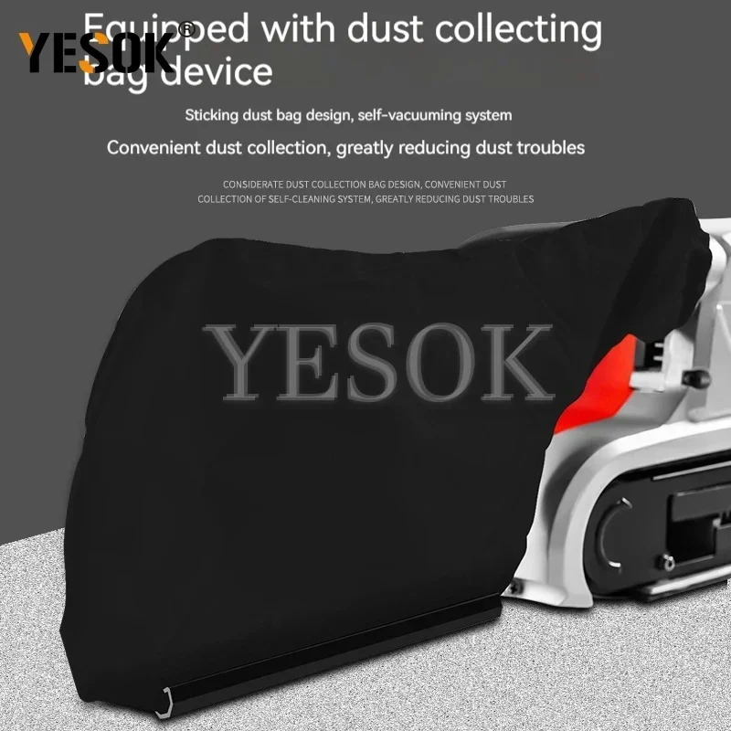 Industrial Grade Sanding Machine 4 Inch Belt Machine Household Portable Small Sandpaper Plane Polishing Polisher--220V