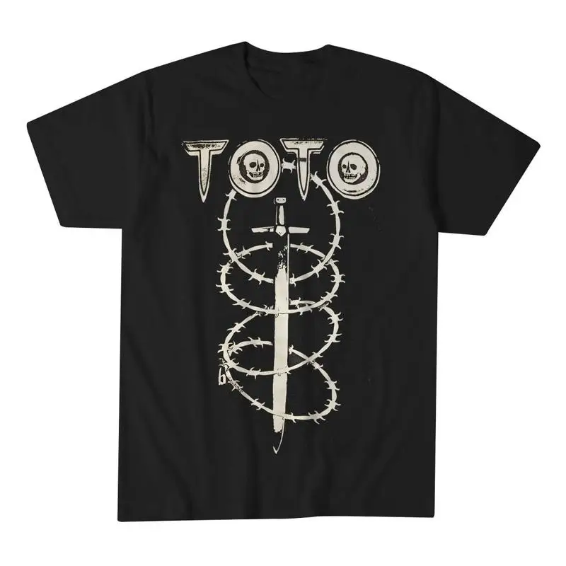 العمل الفني توتو روك باند أسود تي شيرت جميع الأحجام S 5Xl Jn709