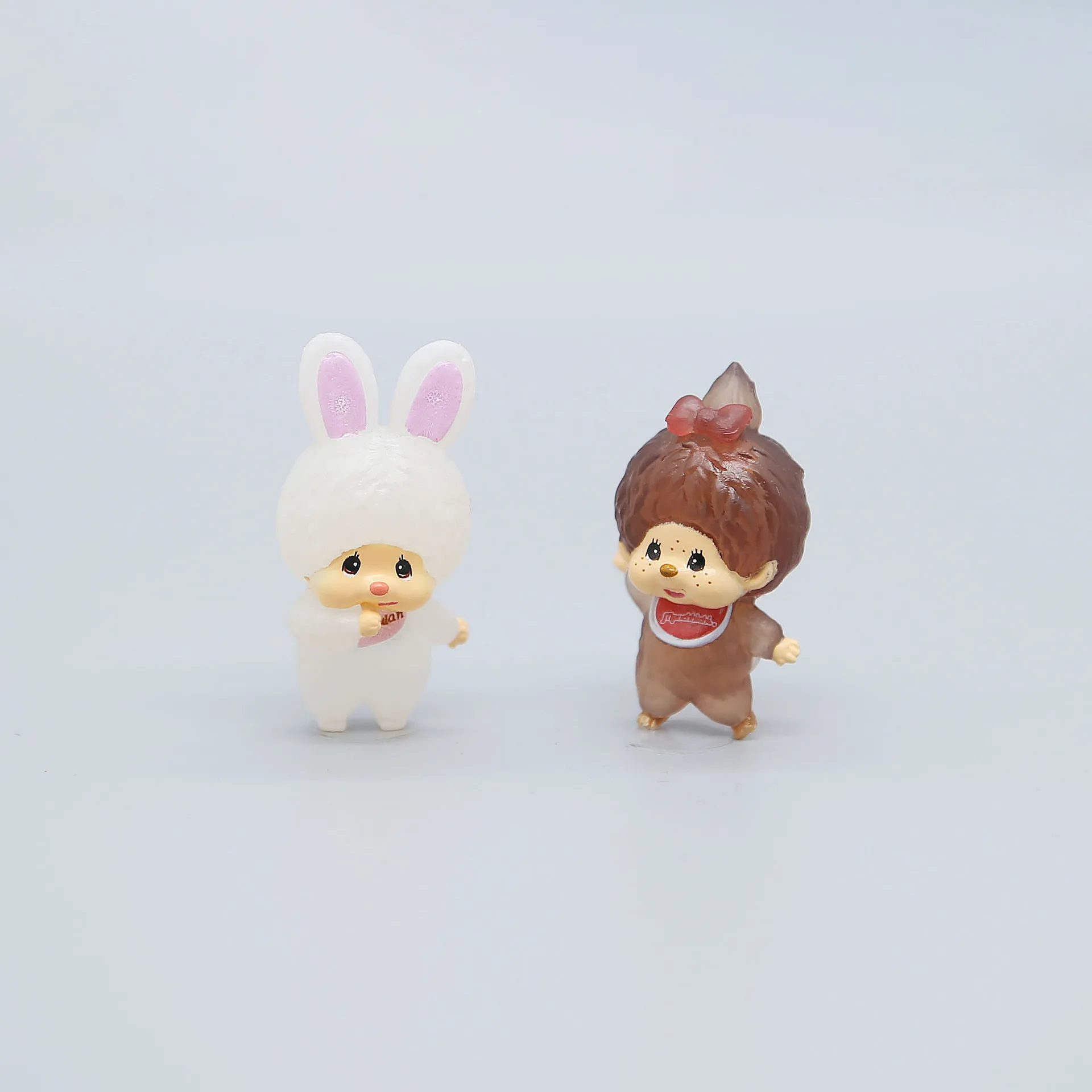 Anime dos desenhos animados para mongqi boneca diy kawaii figura de ação ffice ornamentos de mesa decoração presentes surpresa