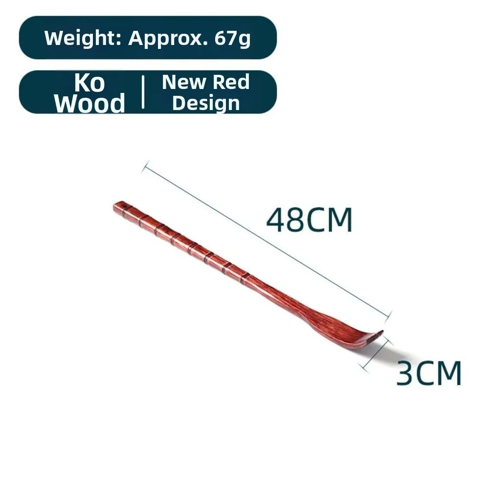 High Quality Durable Massager Back Scratcher Multistyles 48cm Wooden Body Roller Stick Bamboo Backscratcher Wooden Scratching view 5