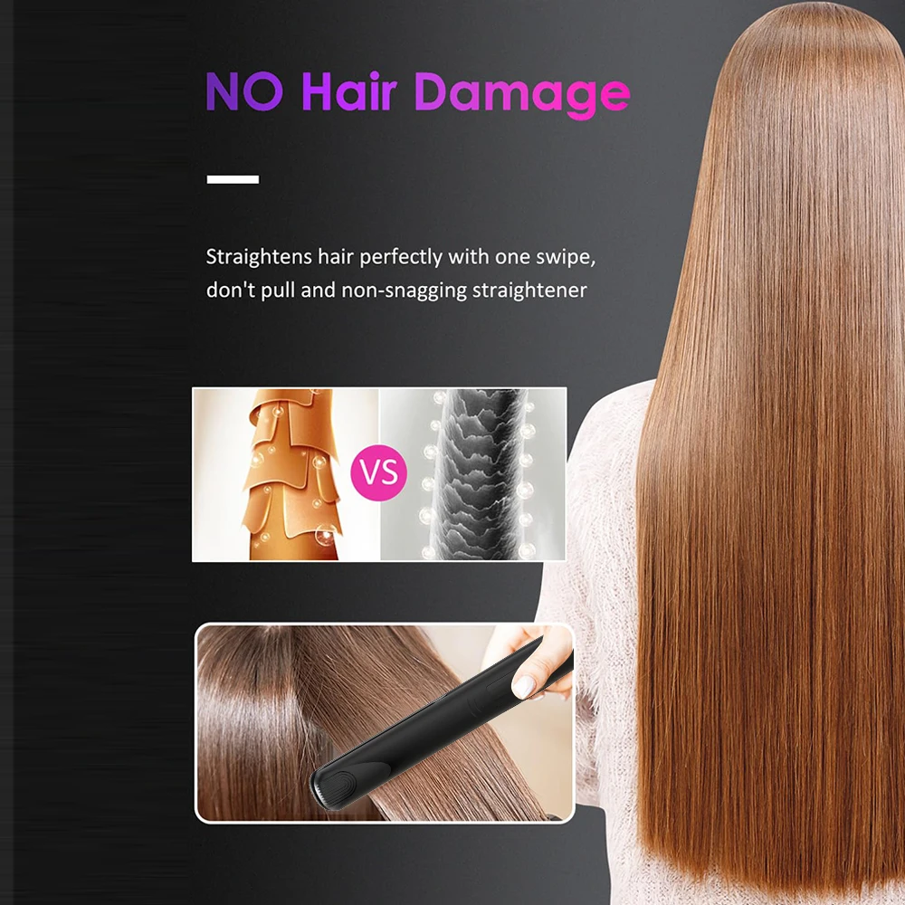Best Selling Professional Ceramic Plate Flat Iron Hair Straightener With Negative Ion Hair Straightener for Home 6