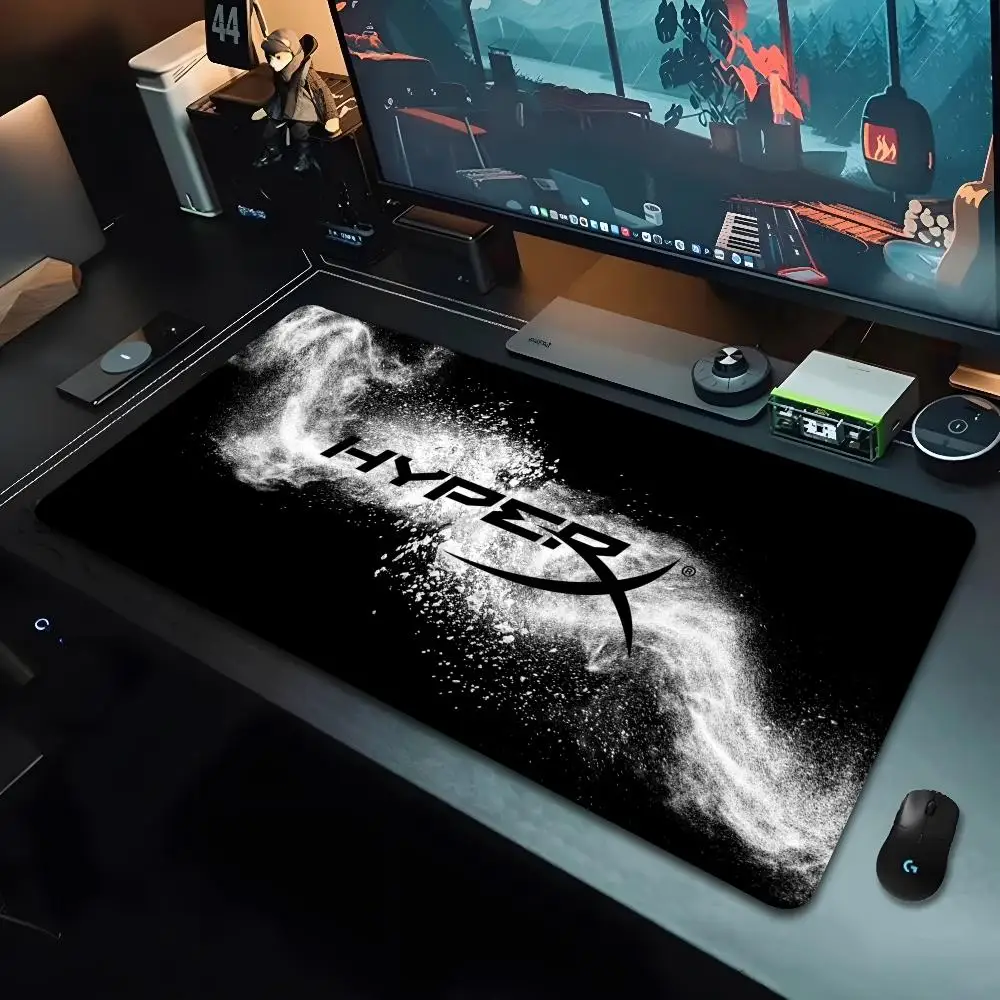 HyperX Mouse Pad Cartoon Lockedge Large Gaming Pad Computer Gamer Keyboard Mouse Mat Desk Mousepad for PC Desk Pad