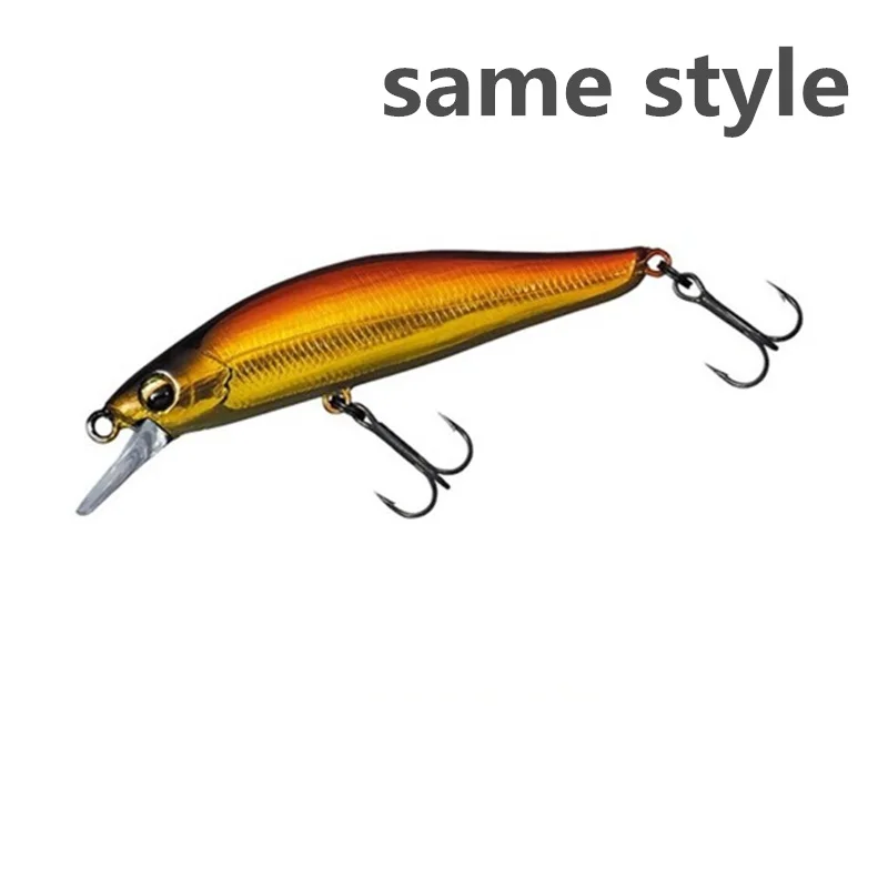 9049 LURETV Japón MUEST STYLEMINNOW Serie 60 mm 4 g Pez militar mínano sumergido de largo alcance, pez mandarín