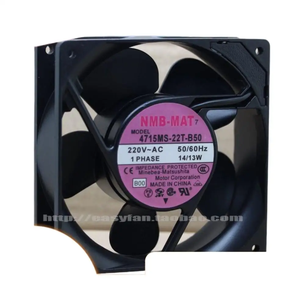 

Для NMB 4715MS-22T-B50 12038 12 см 220 В вентилятор охлаждения переменного тока, 120x120x38 мм промышленного использования