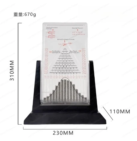 

New Galton board normal distribution model scientific desktop ornament, decompression mathematics probability enthusiast gift